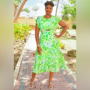 Maison Tara | Dresses | Mason Tara Forest Green Size 6 | Poshmark